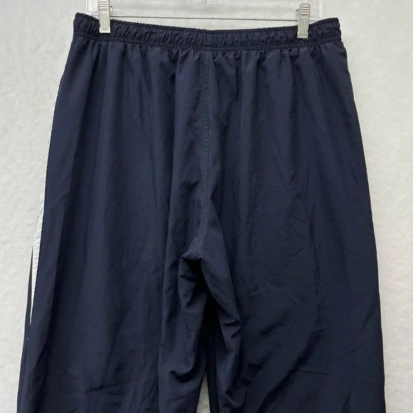 Puma Track Pants Men's L Blue Straight Leg Elastic Waist Zipped Pockets Pull On - Picture 10 of 12